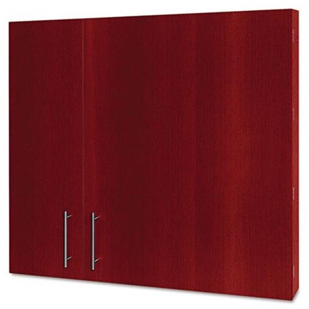 BVC BVC CAB01010130 MasterVision 3-in-1 Magnetic Platinum Plus Dry Erase Conference Cabinet - Cherry CAB01010130